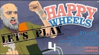 Let's play - Happy wheels! Episode 4: RAPED BY ALIENS