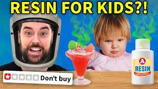 Testing Resin Craft Kits… marketed towards KIDS?!