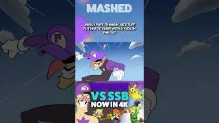 Waluigi beats up Zelda... and Jigglypuff and Kirby 💀