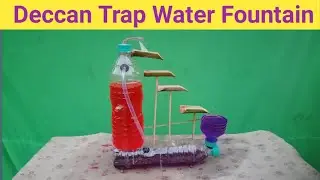 How to make Deccan Trap Water Fountain #Ramcharan110