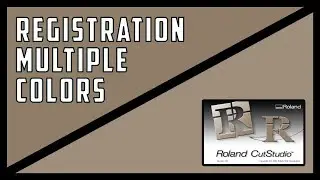 Roland Cut Studio: Registration and Multicolor Decals