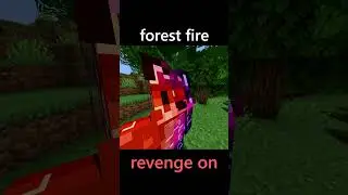forest fire | skit 153 #shorts #minecraft #minecraftmemes