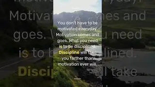 Unlock Your Potential with Discipline 💪 | Youtube Short Motivational Quote