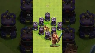 Bomb Tower vs Heroes 😮😎
