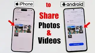 How to share Photos from iPhone to android