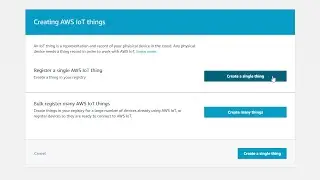 WICED Wi-Fi 101: Lesson 7-4 AWS Things