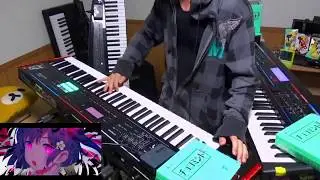 ゴーストルール 【天神子兎音cover】をキーボードで弾いてみたよ