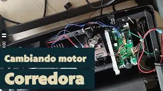 Cambiando el motor de la corredora