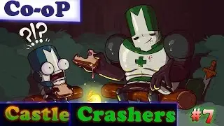 Castle Crashers - Кукурузный монстр и Очаровательная медуза #7(Co-Op)