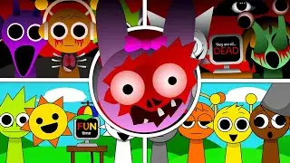 Incredibox Sprunki - All Normal Versions VS All Horror Versions
