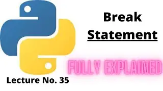 Lecture No. 35| Python Programming Series | Knowledge by Umar
