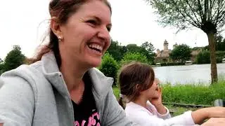 Evelina vs Mama Cine e mai rapid la parcul de DISTRACTIE Un nou vlog de la Eva Evelina