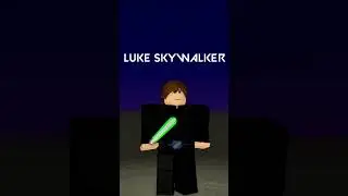 Roblox Cosplays: Luke Skywalker (VI)