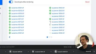 Blendergrid - New Feature: Download While Rendering