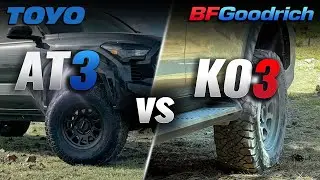New BF Goodrich KO3 vs TOYO AT3 (All-Terrain Tires) | Dry, Wet, Snow & Off-Road Battle!