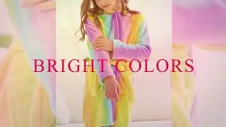 Doctor Unicorn Girl unicorn bathrobe display