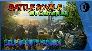 BattleRoyale Mode On Call Of Duty Mobile : First Gameplay