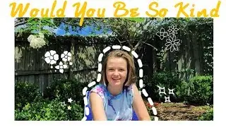 Would You Be So Kind - Cover