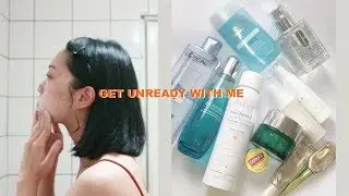 夏日卸妝＋夜間保養流程/GET UNREADY WITH ME