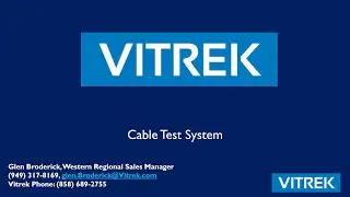 Vitrek Cable Test Systems Webinar
