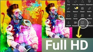 PicsArt editing holi photo |how to edit photo in PicsArt holi effects