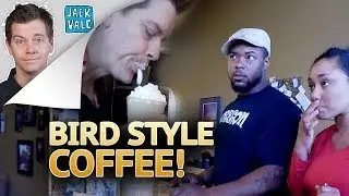 Bird Style Coffee Prank! | Jack Vale