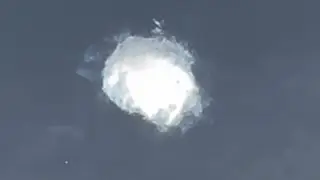 SpaceX Starship Explosion - S25 B9 integrated flight test 2 - 18.11.2023 - South Padre Island, Texas