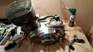 Izh Planeta 5 Engine Assembly. Part 2.