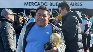 Argentina campeón mundial 2022. (Mercado Buenos Aires, Van Nuys, CA Los Angeles)