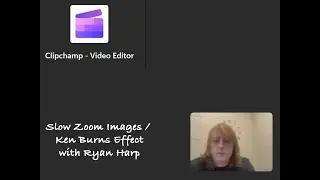 Slow Zoom / Ken Burns Effect in ClipChamp