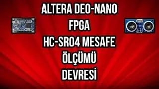Distance Measurement with FPGA and HC-SR04 - Altera DE0 Nano - How to make?