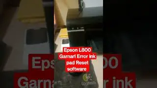 Epson L800 Garanal error ink pad Reset software ink Reset