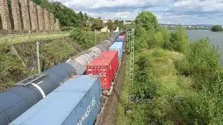 Trains through Feldkirchen