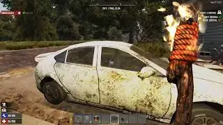 My Wife Can't Handle this Game!! 7 DAYS TO DIE Multiplayer with AiMama LIVE!