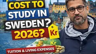 Total cost to Study in Sweden 2024