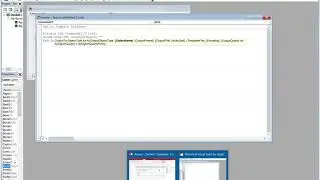Save a report as a pdf using a button
