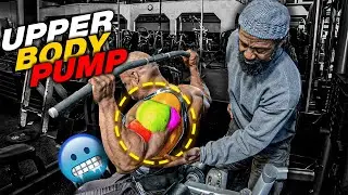 Charles Glass's MIND-BLOWING Upper Body Workout | BACK -DELTS - BICEPS