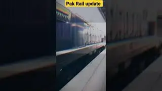 Pak Rail update Pakistan railway HGMU-30 with train
