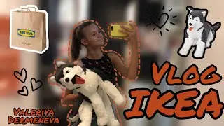 IKEA VLOG // ВЫБИРАЮ КОМНАТУ? // АКУЛА ИЗ ИКЕИ // КАНЦЕЛЯРИЯ