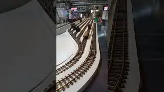 Музей ЖД России, СПБ. Макет сортировкой горки.