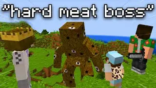 We Beat Minecraft's HARDEST Meat Mod AGAIN...