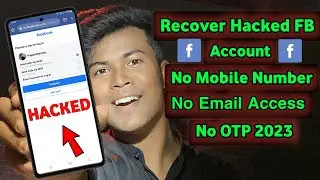 How To Recover Hacked Facebook Account Without Mobile Number And Email OTP 2023 | Technicalpapan