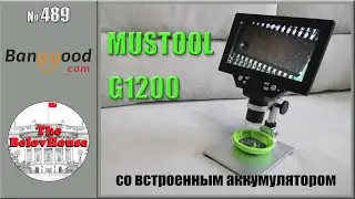 MUSTOOL G1200 electron microscope at Banggood. Familiar objects when magnified - I'm shocked!