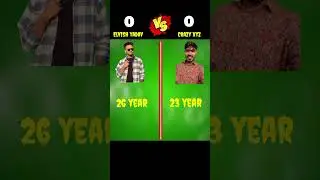 Elvish yadav V/S Crazy xyz ❓ Full Comparsion #shortfeeds #trending #virel #elvishyadav #crazyxyz