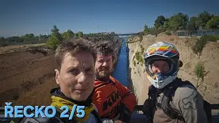 Offroad Řeckem 2/5, směr Peloponés a Korintský průplav (sekce TET 07, 05, 04)