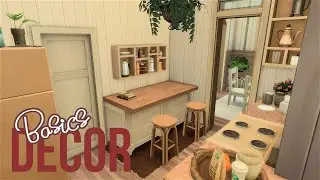 Basics Decor - Sims 4 build tour (cc)