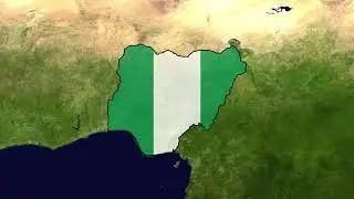 Nigeria Flag Map | Free to Use Stock Footage