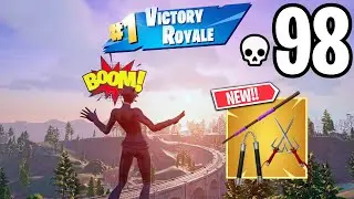 98 Elimination Solo vs Squads WINS Full Gameplay (Fortnite Chapter 5 Season 1)!