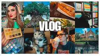 New Makeup, Candles, Reading, & Disney Days | VLOG