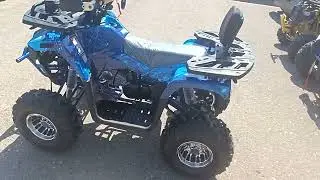 Обзор квадроцила Hammer 150 LUX New (Космос)для двух человек ( взрослый и ребенок) на Литье